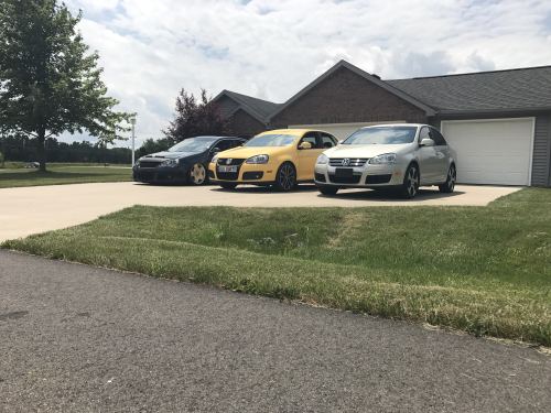 bagged, h&r supersport, stock