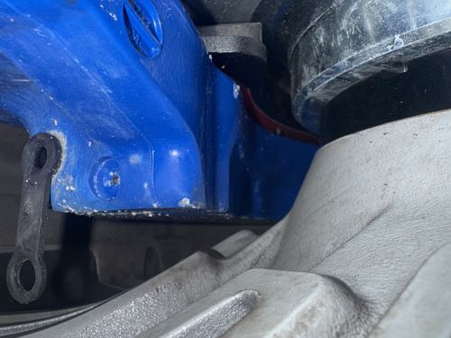 Test fitment of the 17z calipers on the front, 15mm spacer definitely needed!