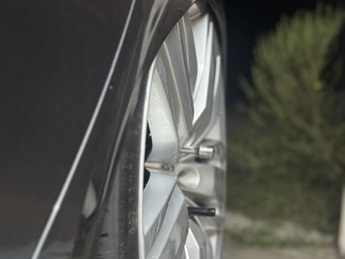 Testing the fitment on the ground with air for the first time!