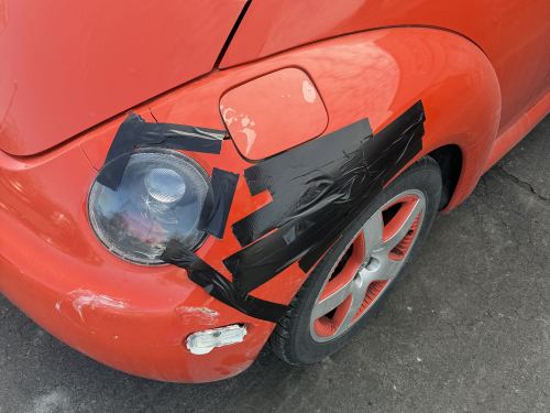 Hit by a semi