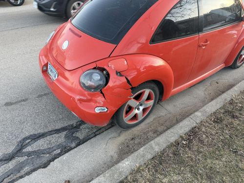 Hit by a semi